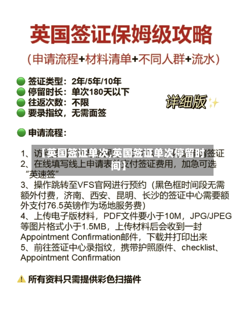 【英国签证单次,英国签证单次停留时间】