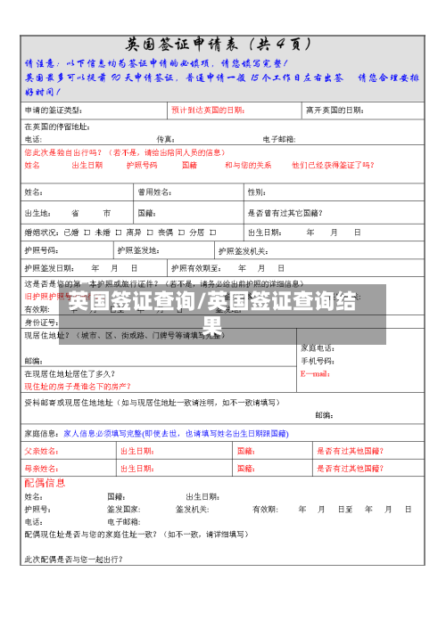 英国签证查询/英国签证查询结果-第2张图片