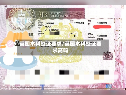 英国本科签证要求/英国本科签证要求高吗-第3张图片