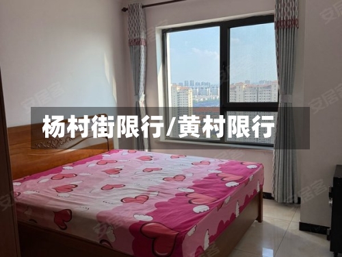 杨村街限行/黄村限行-第2张图片