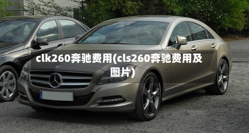 clk260奔驰费用(cls260奔驰费用及图片)-第2张图片