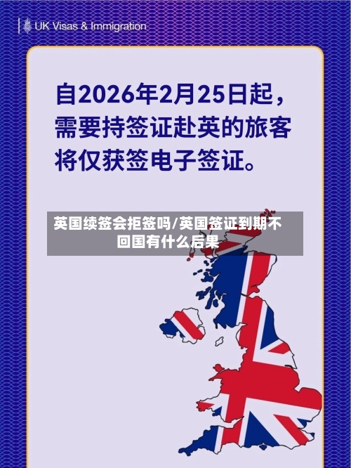 英国续签会拒签吗/英国签证到期不回国有什么后果