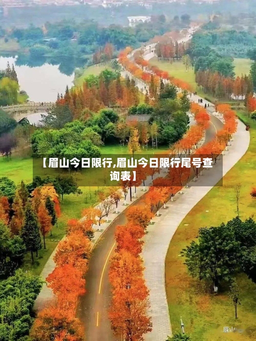 【眉山今日限行,眉山今日限行尾号查询表】-第2张图片