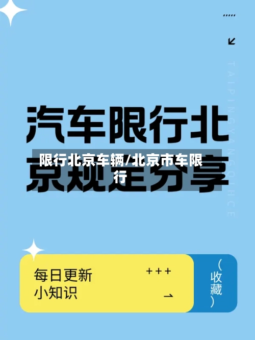 限行北京车辆/北京市车限行