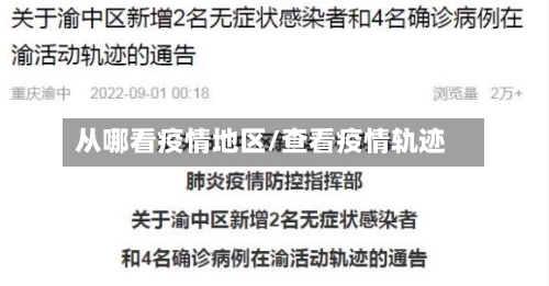 从哪看疫情地区/查看疫情轨迹-第3张图片
