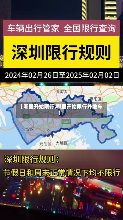 【哪里开始限行,哪里开始限行外地车】-第3张图片