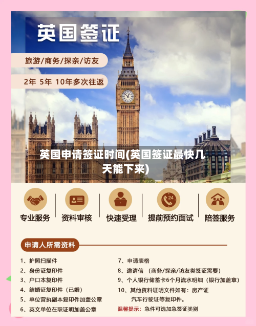英国申请签证时间(英国签证最快几天能下来)-第2张图片