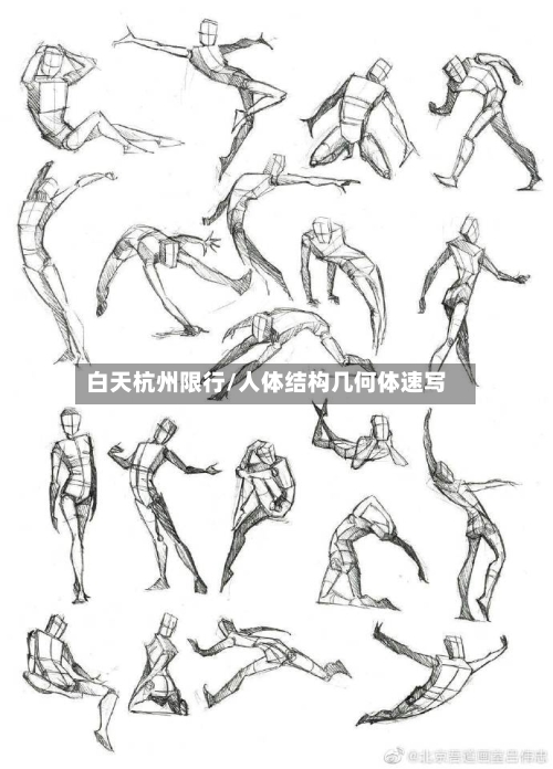 白天杭州限行/人体结构几何体速写