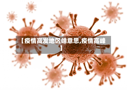 【疫情高发地区啥意思,疫情高峰】