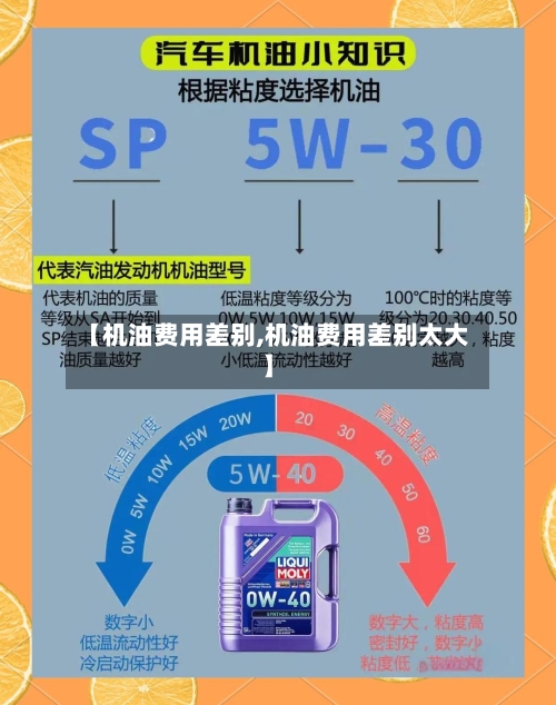 【机油费用差别,机油费用差别太大】