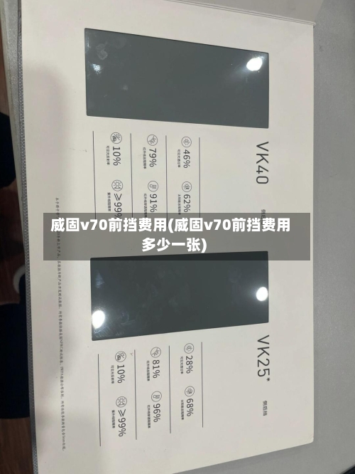 威固v70前挡费用(威固v70前挡费用多少一张)-第2张图片