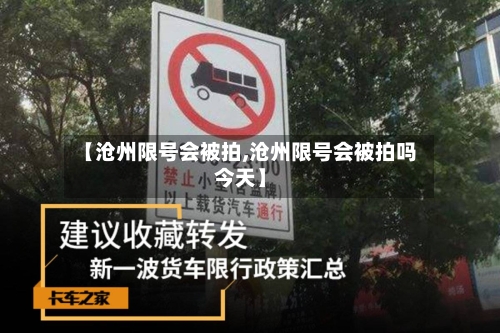 【沧州限号会被拍,沧州限号会被拍吗今天】-第2张图片