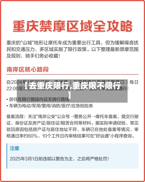 【去重庆限行,重庆限不限行】