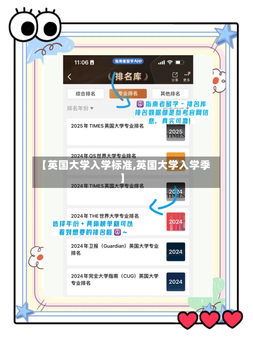 【英国大学入学标准,英国大学入学季】-第2张图片