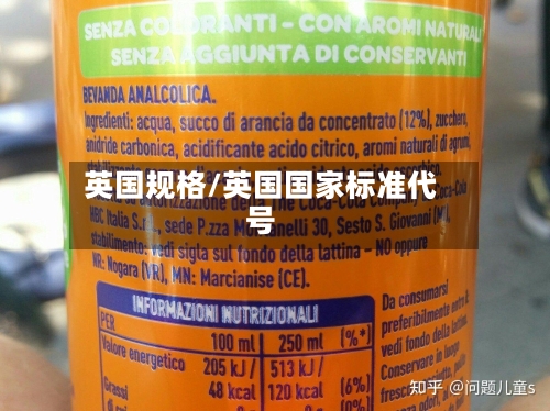 英国规格/英国国家标准代号-第3张图片