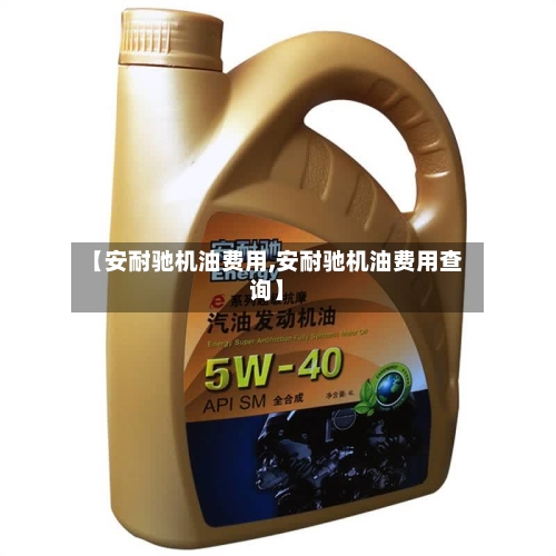 【安耐驰机油费用,安耐驰机油费用查询】-第2张图片