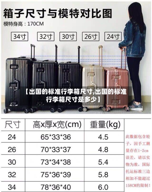 【出国的标准行李箱尺寸,出国的标准行李箱尺寸是多少】-第2张图片