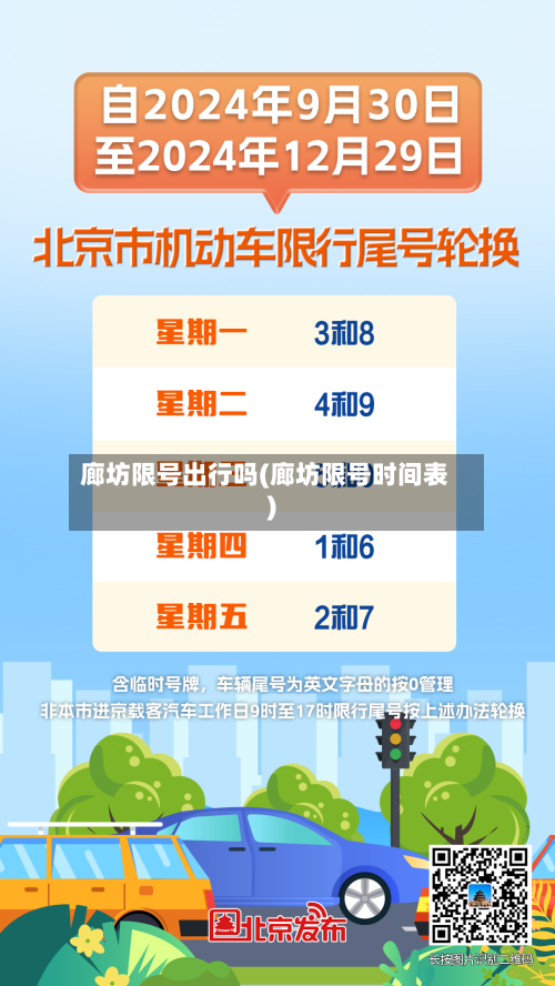 廊坊限号出行吗(廊坊限号时间表)