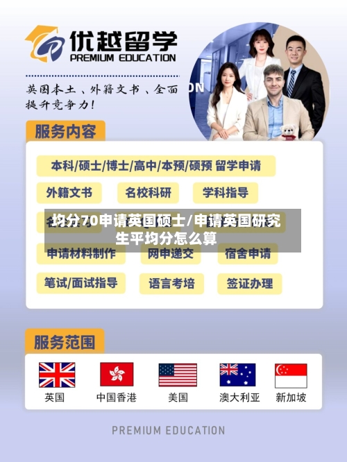 均分70申请英国硕士/申请英国研究生平均分怎么算