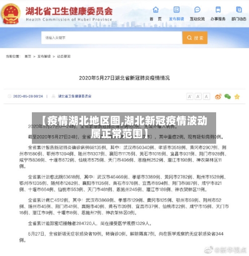 【疫情湖北地区图,湖北新冠疫情波动属正常范围】-第3张图片