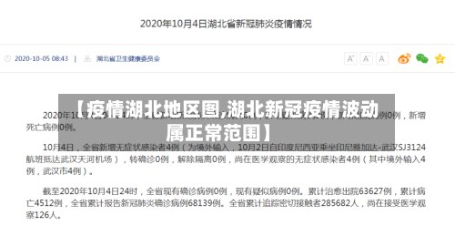 【疫情湖北地区图,湖北新冠疫情波动属正常范围】-第2张图片
