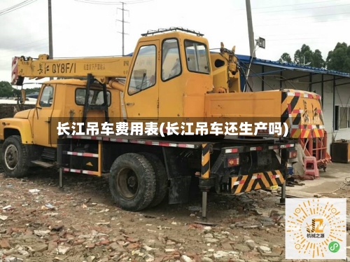 长江吊车费用表(长江吊车还生产吗)