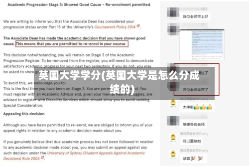 英国大学学分(英国大学是怎么分成绩的)-第2张图片
