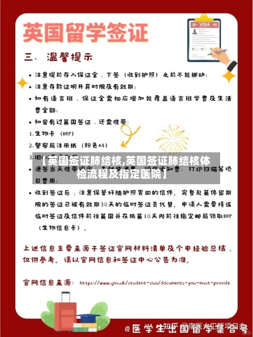 【英国签证肺结核,英国签证肺结核体检流程及指定医院】-第3张图片