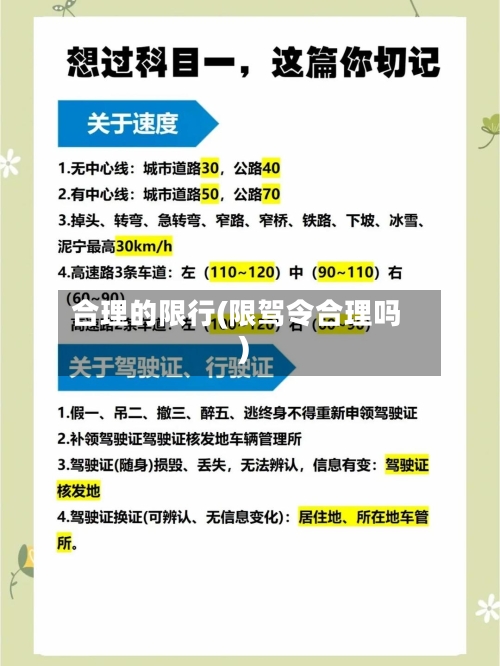 合理的限行(限驾令合理吗)-第2张图片