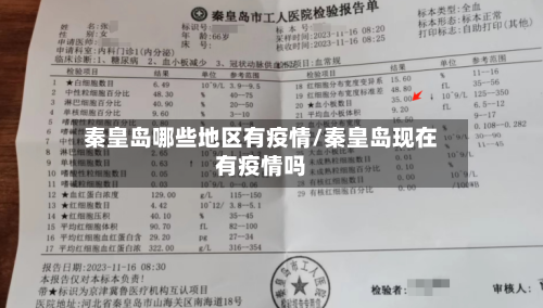 秦皇岛哪些地区有疫情/秦皇岛现在有疫情吗