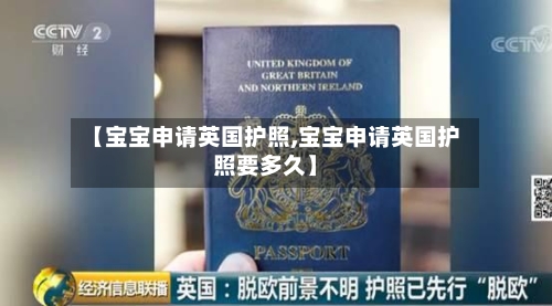 【宝宝申请英国护照,宝宝申请英国护照要多久】-第2张图片