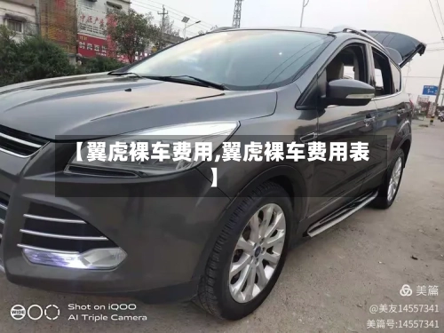 【翼虎裸车费用,翼虎裸车费用表】-第2张图片