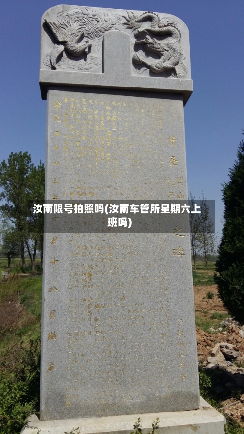 汝南限号拍照吗(汝南车管所星期六上班吗)-第2张图片