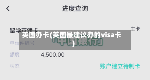 英国办卡(英国最建议办的visa卡)-第2张图片