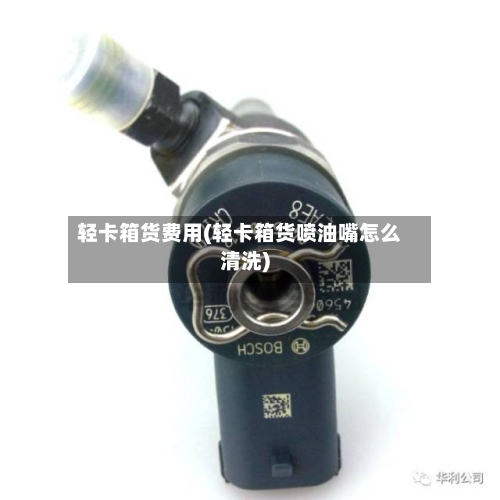 轻卡箱货费用(轻卡箱货喷油嘴怎么清洗)-第3张图片