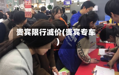 贵宾限行减价(贵宾专车)-第2张图片