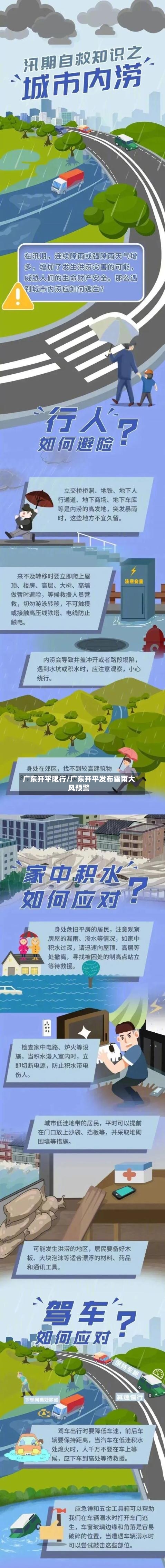 广东开平限行/广东开平发布雷雨大风预警-第2张图片