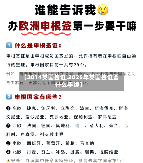 【2014英国签证,2025年英国签证要什么手续】