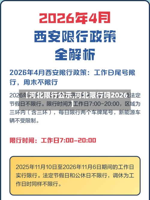 【河北限行公示,河北限行吗2026】-第3张图片