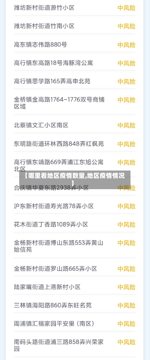 【哪里看地区疫情数量,地区疫情情况】-第3张图片