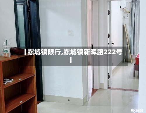 【螺城镇限行,螺城镇新晖路222号】-第3张图片