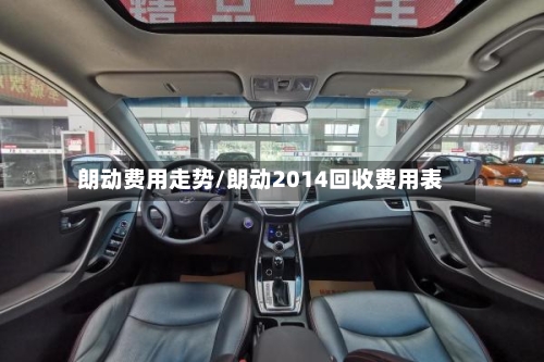 朗动费用走势/朗动2014回收费用表-第3张图片