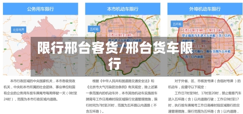限行邢台客货/邢台货车限行