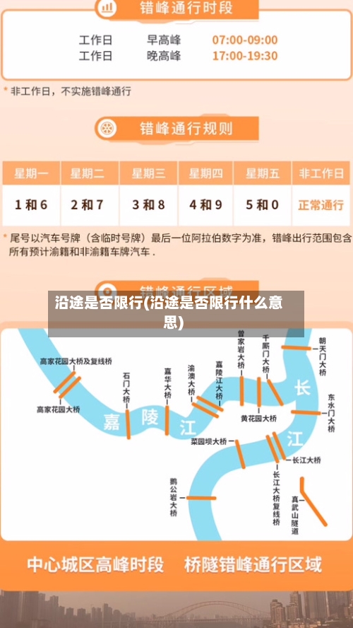 沿途是否限行(沿途是否限行什么意思)-第2张图片