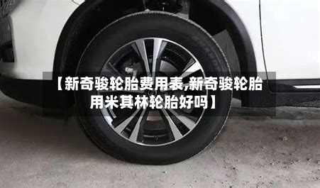 【新奇骏轮胎费用表,新奇骏轮胎用米其林轮胎好吗】-第2张图片