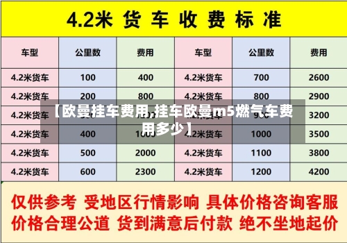 【欧曼挂车费用,挂车欧曼m5燃气车费用多少】-第3张图片