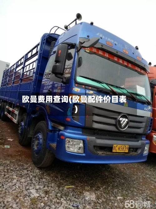 欧曼费用查询(欧曼配件价目表)