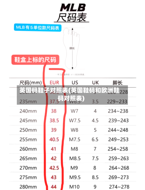 英国码鞋子对照表(英国鞋码和欧洲鞋码对照表)-第3张图片