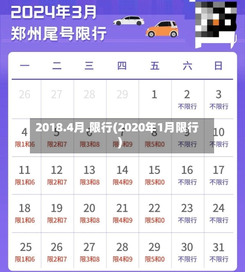 2018.4月.限行(2020年1月限行)