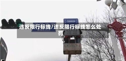违反限行标线/违反限行标线怎么处罚-第3张图片